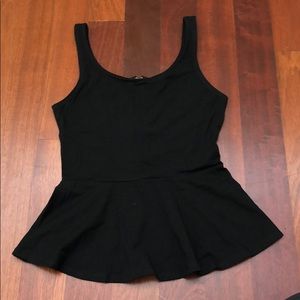 NWT Black Peplum Top from Express